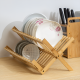 Wooden Plates Stand